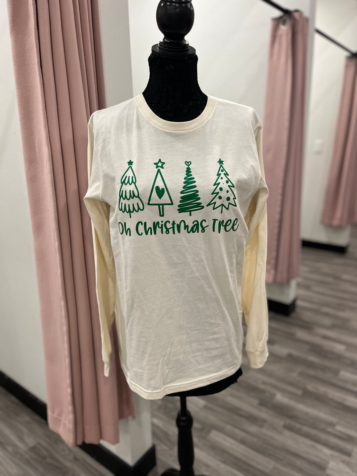 Oh Christmas Tree Long Sleeve Tee