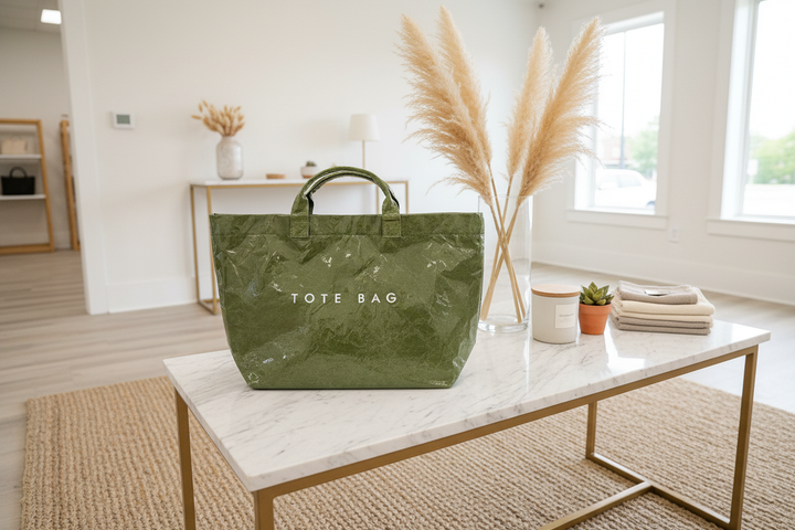 Olive Tote Bag Lifestyle Boutique