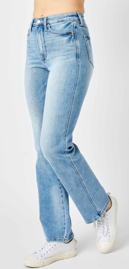 Tummy Control Straight Leg Jeans