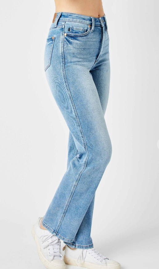 Tummy Control Straight Leg Jeans