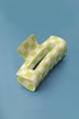 Jumbo Resin Checker Hair Claw Clips 4inch