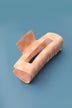 Jumbo Resin Checker Hair Claw Clips 4inch