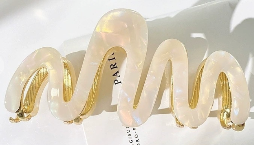 Premium Pvc Casting Hair Claw Clips