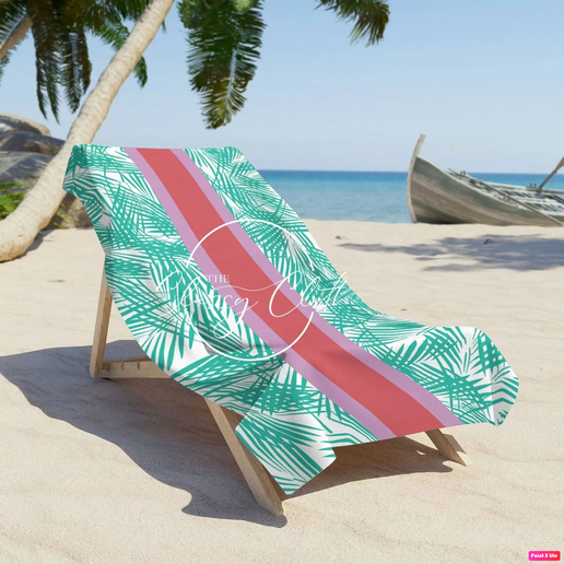 Patterned Beach Towel