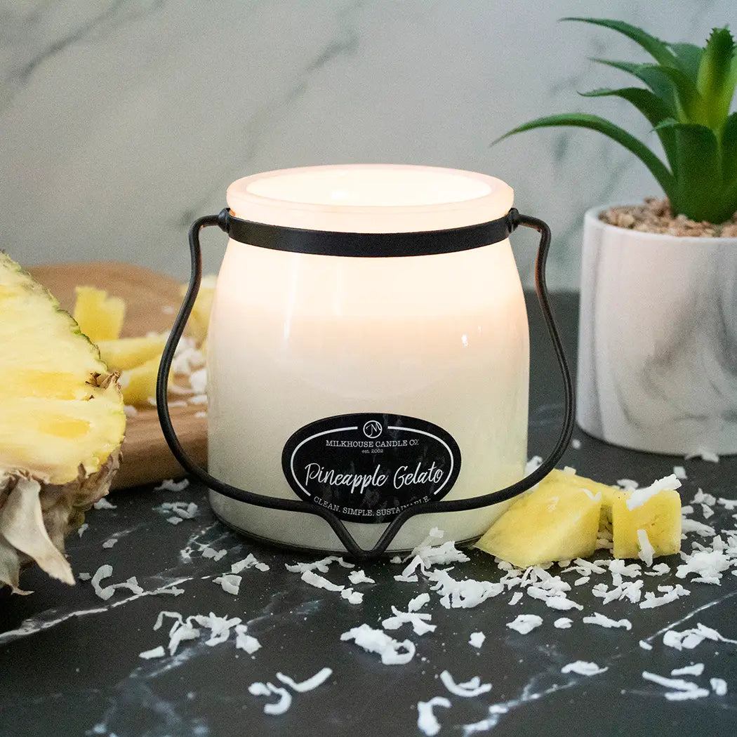 16oz Milkhouse Butter Jar Candle