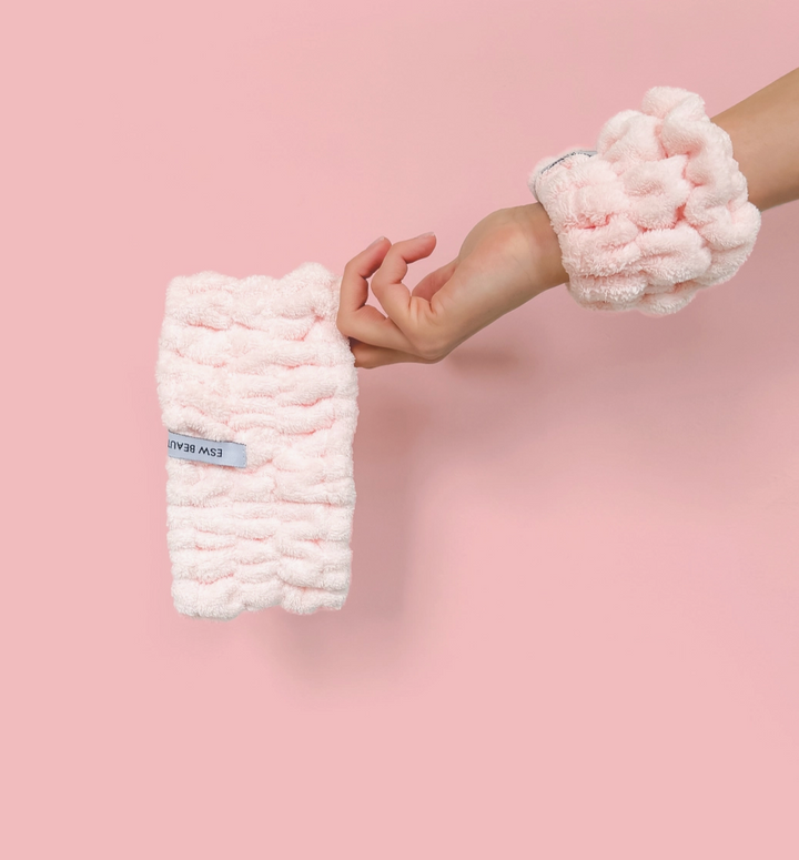 Skincare Headband &amp; Wristbands