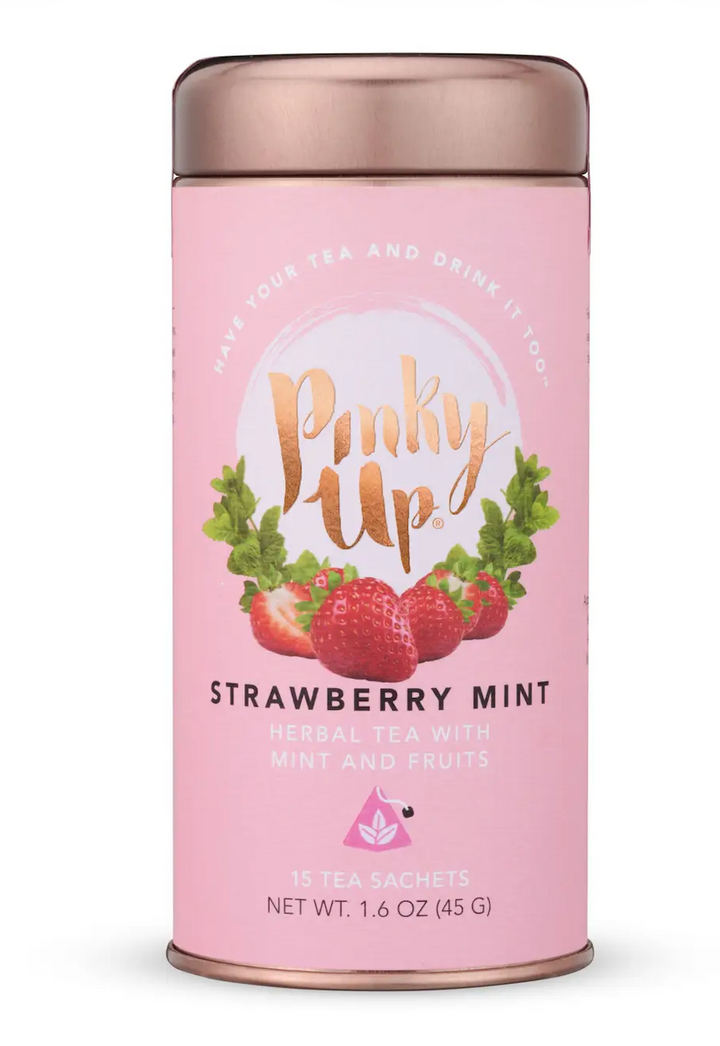 Strawberry Mint Herbal Tea 15 Sachets