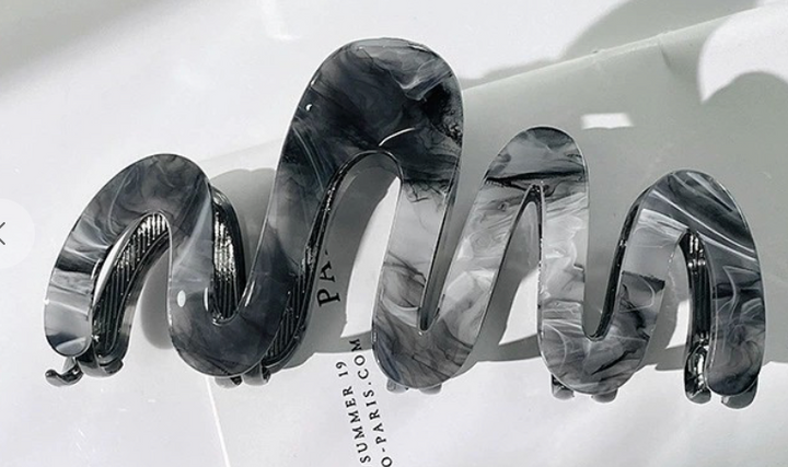 Premium Pvc Casting Hair Claw Clips