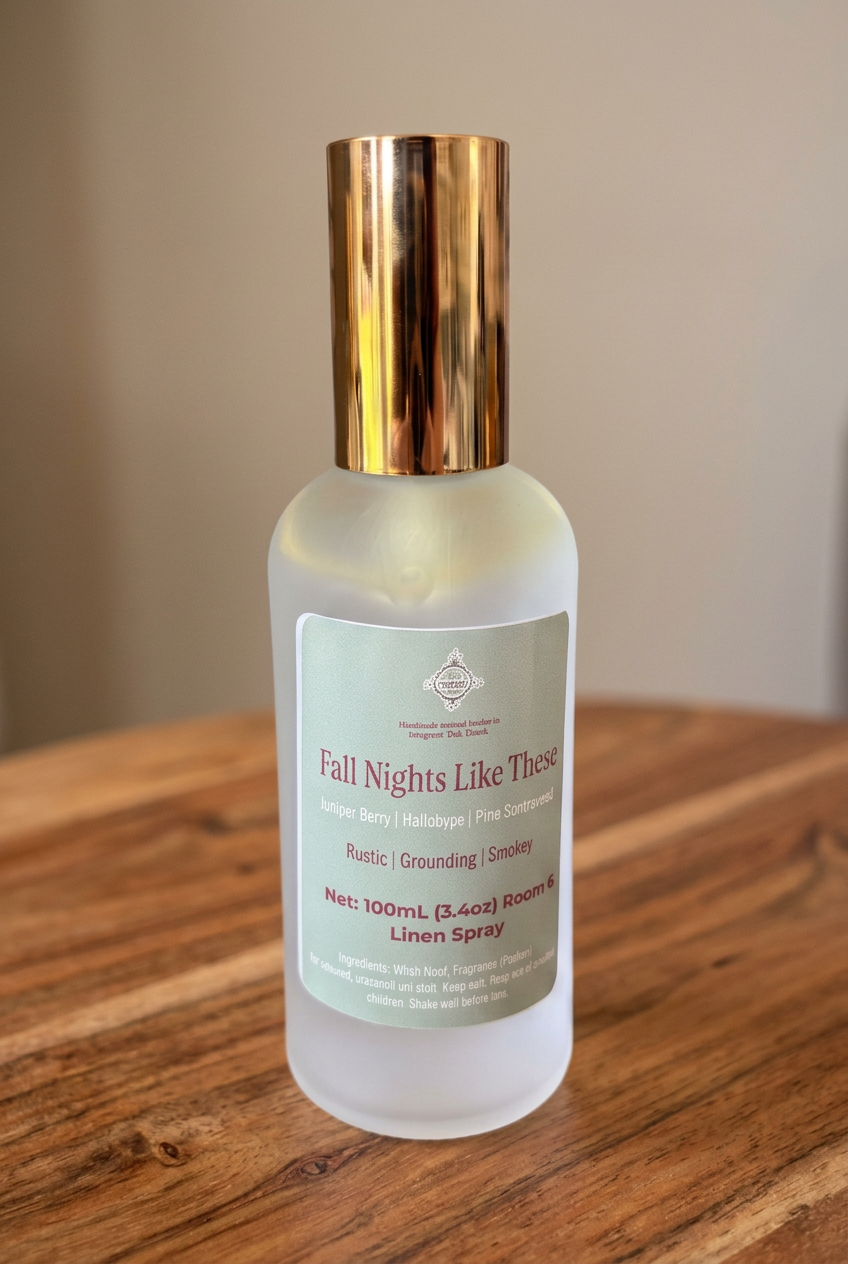 Product on a warm wood surface with soft lighting