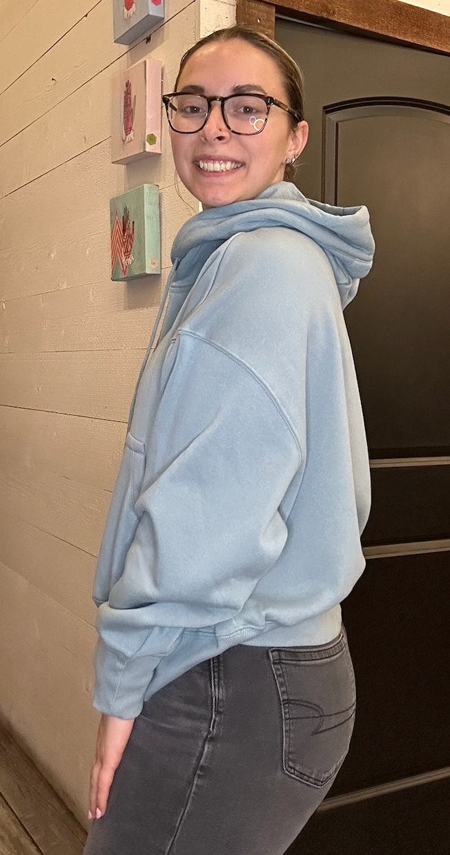 Oversized Fleece Kangaroo Pocket Hoodie