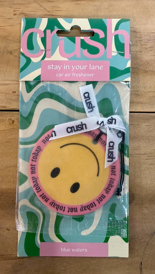 Crush Stay in Your Lane Car Air Freshener