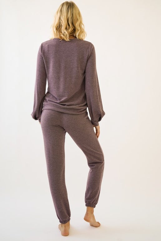 Brushed Terry Jogger Pants