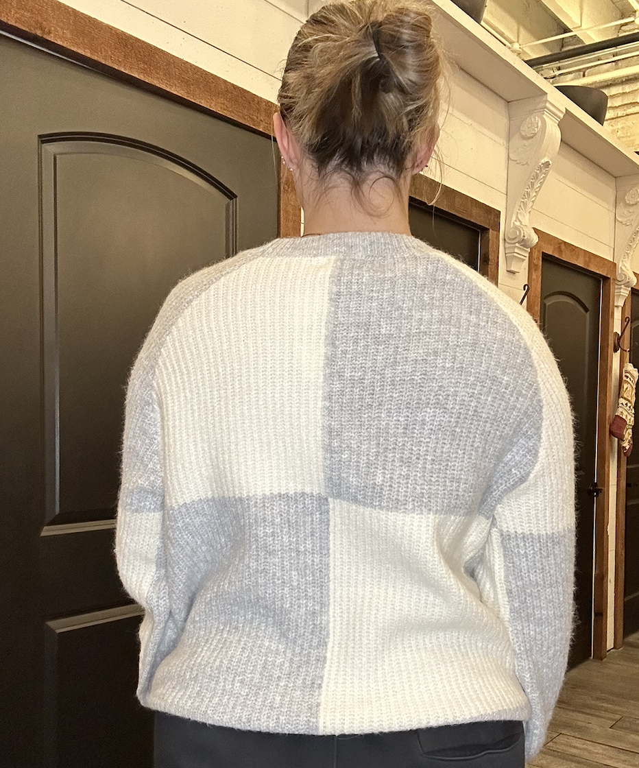 Colorblock Sweater Top