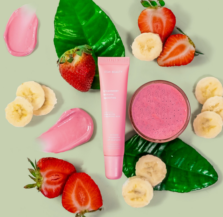 Strawberry Banana Smoothie Intense Hydration Lip Treatment