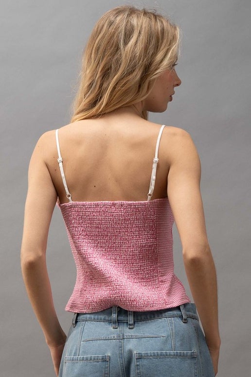 Gingham Dreams Smocked Tank Top