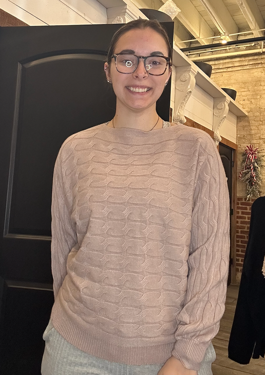 Dolman Fine Gauge Cable Knit