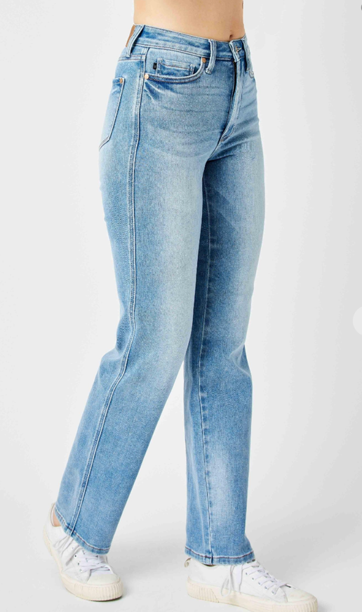 Tummy Control Straight Leg Jeans