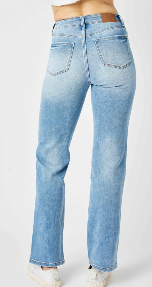 Tummy Control Straight Leg Jeans