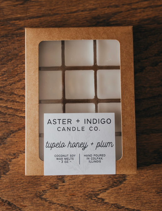 Tupelo Honey + Plum Coconut Soy Wax Melts