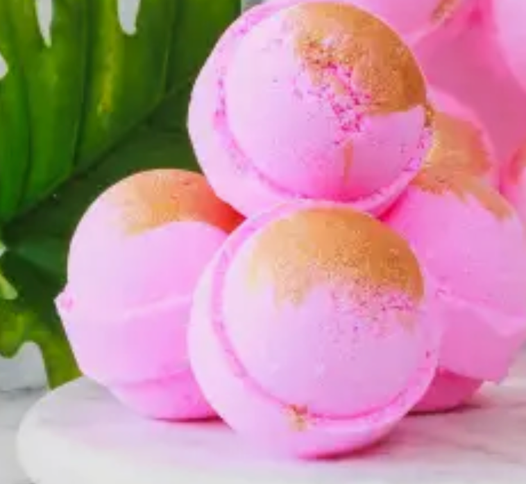 Pink Bliss Bath Bombs