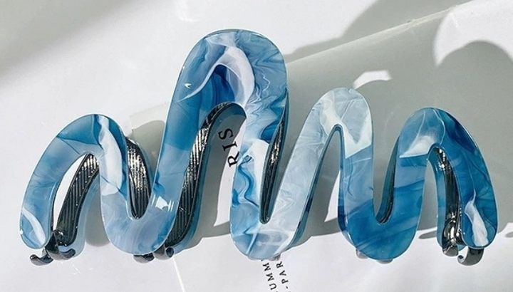 Premium Pvc Casting Hair Claw Clips