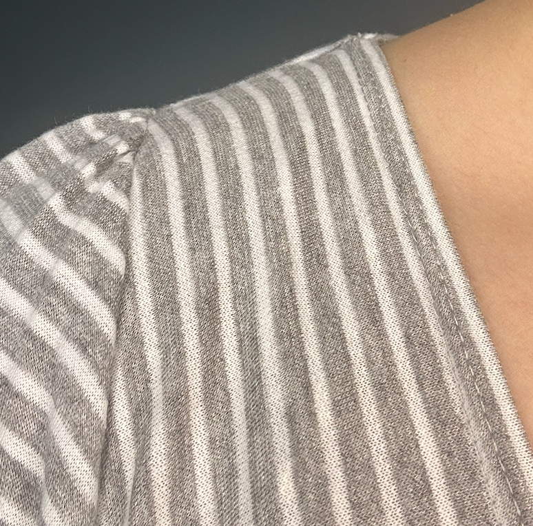 Striped Tie-Front Dress – Chic Casual Day-to-Night Outfit