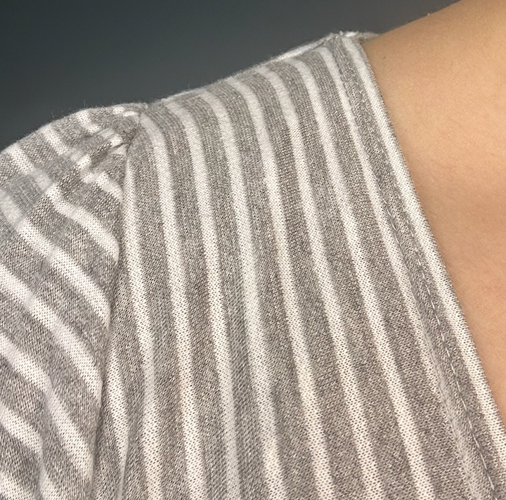 Striped Tie-Front Dress – Chic Casual Day-to-Night Outfit