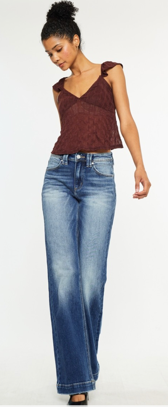 High Rise Holly Flare Jeans
