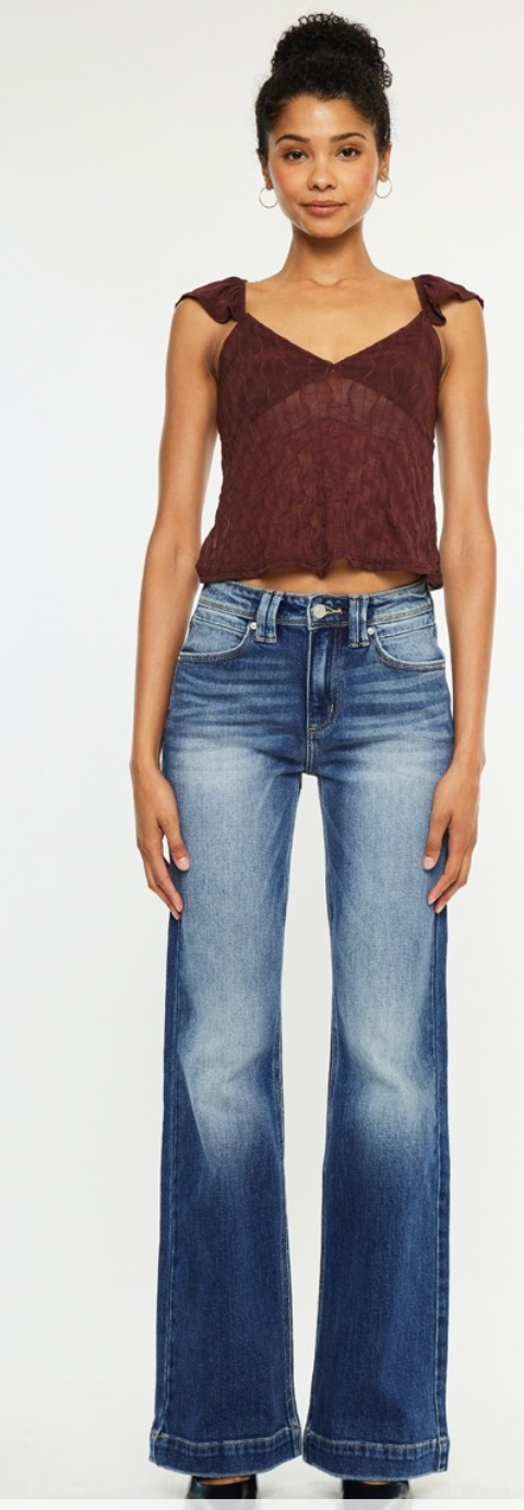 High Rise Holly Flare Jeans