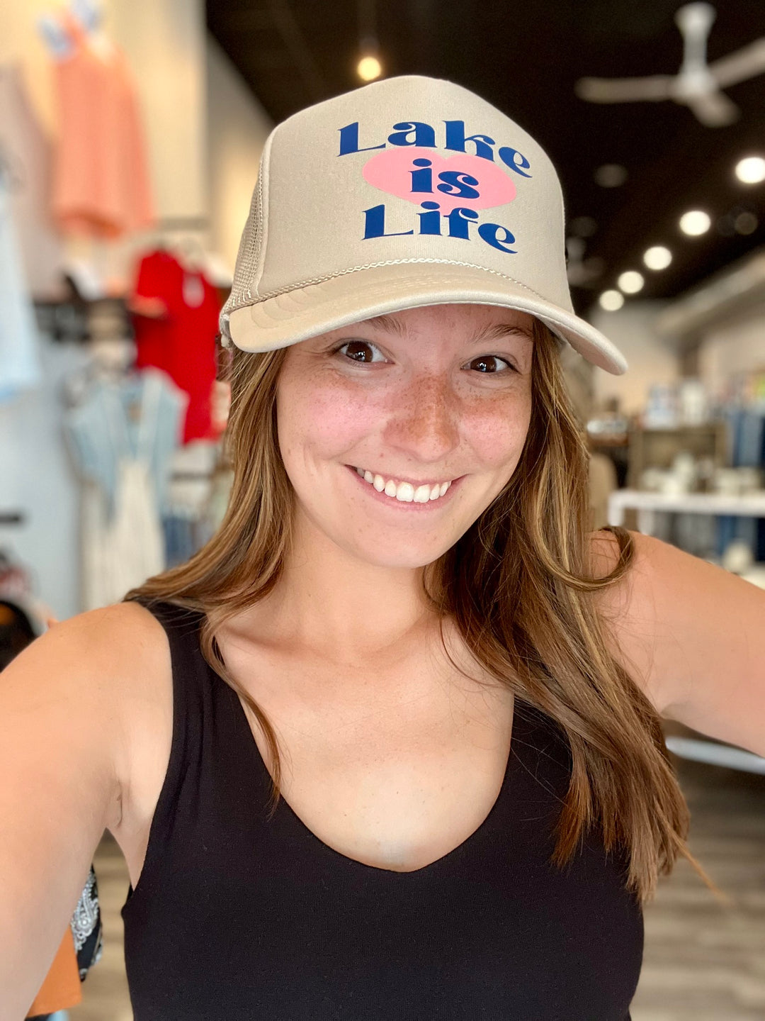 Lake Life Spring Break Summer Trucker Hat Cap